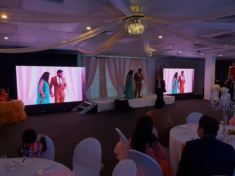 wedding led display