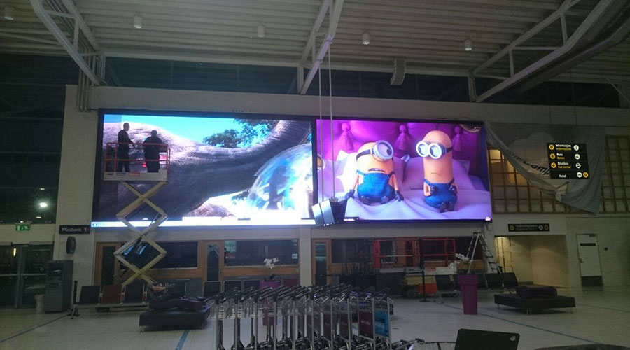 P4 indoor Fixed installation LED display in USA
