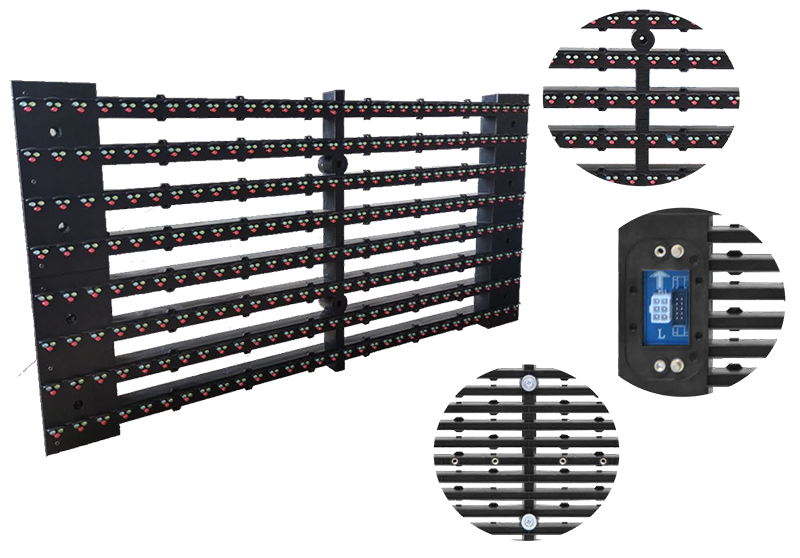 Outdoor LED strip curtain6