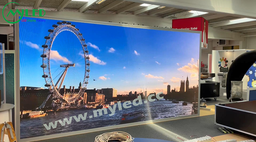 230m² P3.9mm Rental  LED Display Ship to Kazakhstan