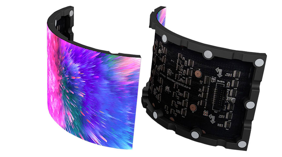 Flexible LED Display for Creative Irregular Shape